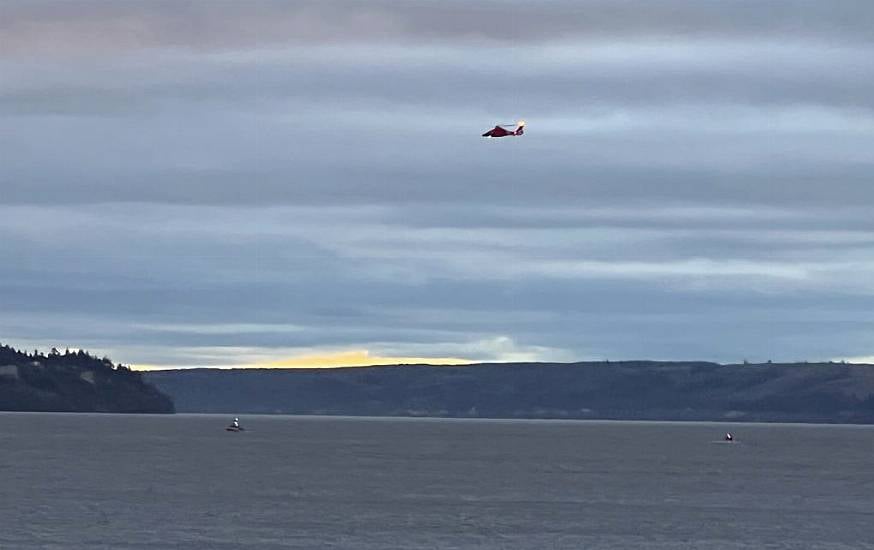 One Dead, Nine Missing After Plane Crashes In Puget Sound