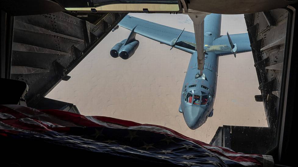 Us B-52 Bombers Fly Over Middle East Amid Tensions With Iran