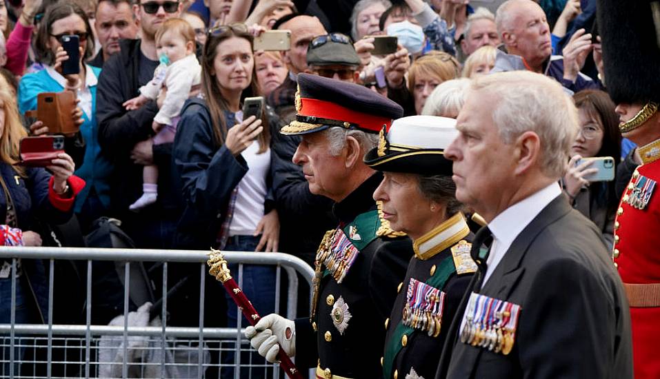 Man Charged After Britain's Prince Andrew Heckled During Royal Procession