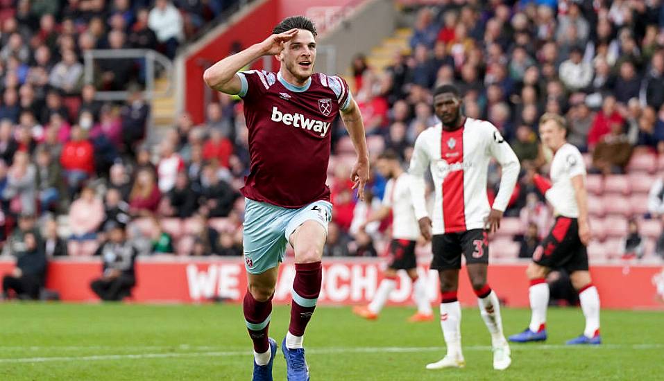 Declan Rice Denies Southampton A Much-Needed Win