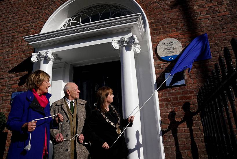 Plaque To Woman Who Shot At Mussolini Unveiled In Dublin