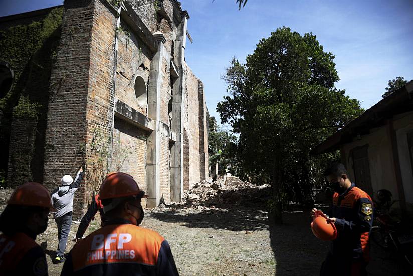 Dozens Injured As Strong Earthquake Hits Northern Philippines