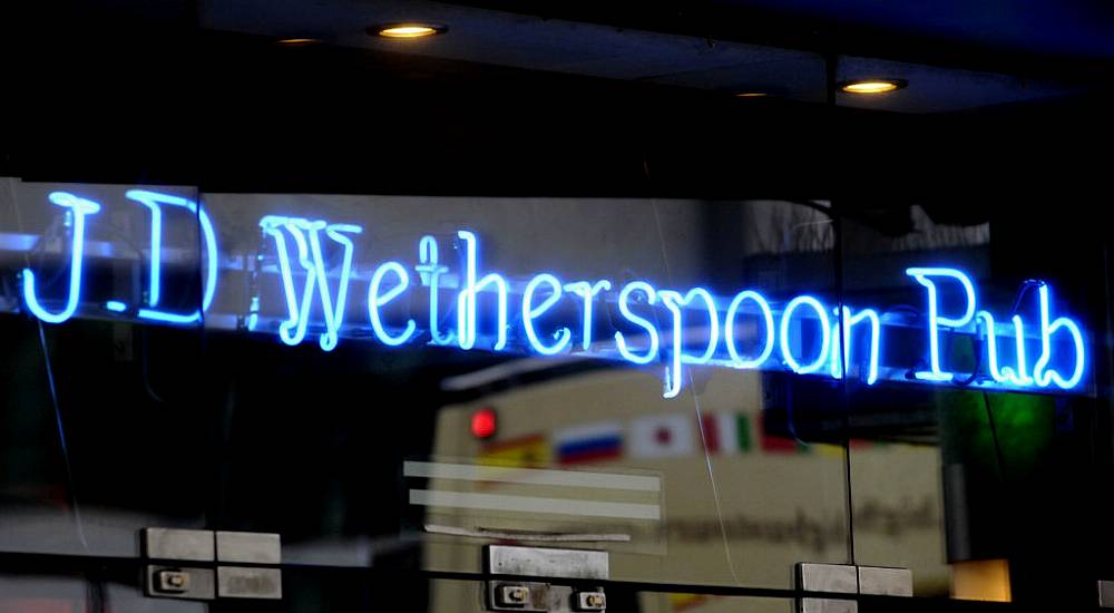 Wetherspoon Sees Sales Come Under Pressure