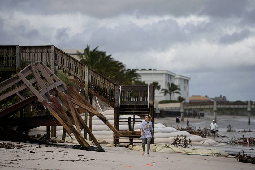 Tropical Storm Nicole Weakens As It Moves North Into Georgia