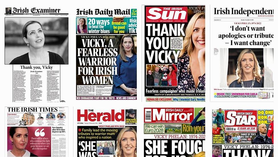 What The Papers Say: Tuesday's Front Pages