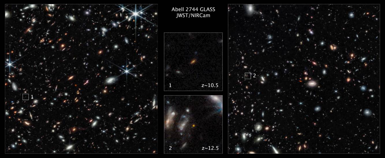 Webb Space Telescope Spots Early Galaxies Hidden From Hubble