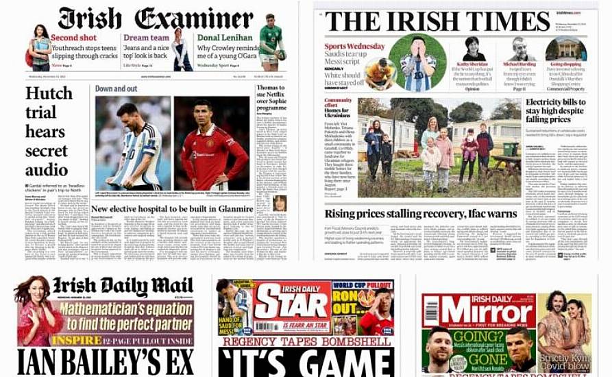 What The Papers Say: Wednesday's Front Pages