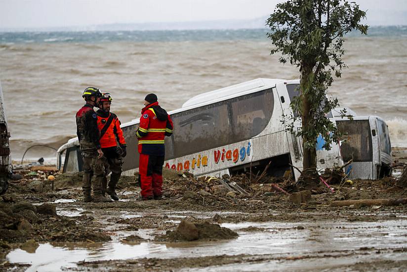 One Dead And 12 Missing After Landslide On Italian Island