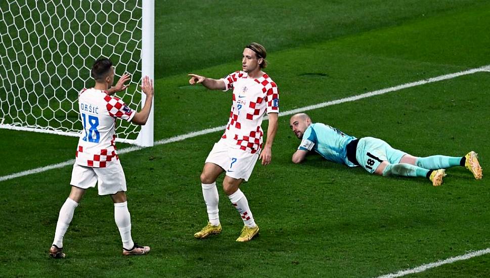 Croatia's Kramaric Bags Double To Dump Canada From World Cup