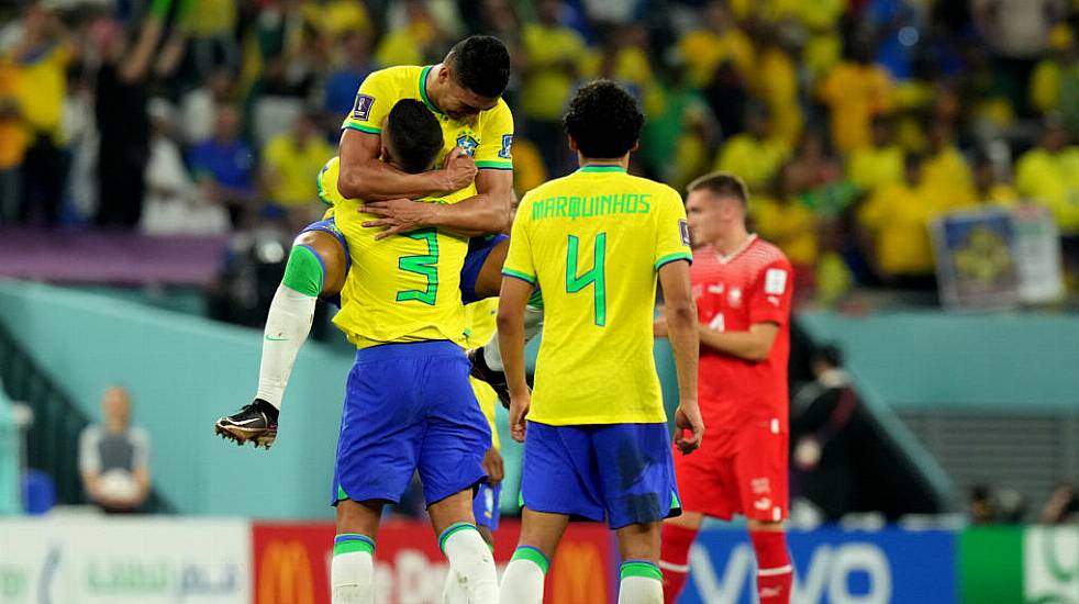 Casemiro Nets Late Winner Against Switzerland As Brazil Advance At World Cup