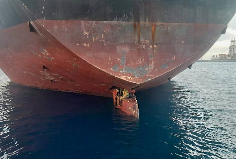 Nigerian Stowaways Found On Ship’s Rudder Seek Asylum In Spain