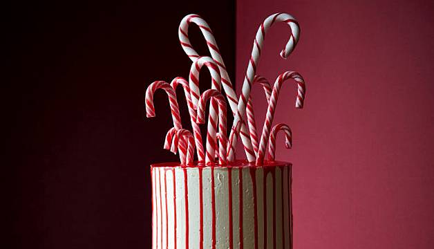 Rahul Mandal’s Chocolate, Orange And Mint Candy Cane Cake Recipe