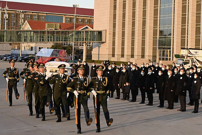 China Communist Party Chiefs Pay Respects To Former Leader Jiang Zemin