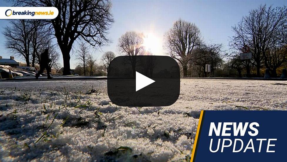 Video: Snow Falls Across The Country, Dónal De Róiste Formally Exonerated