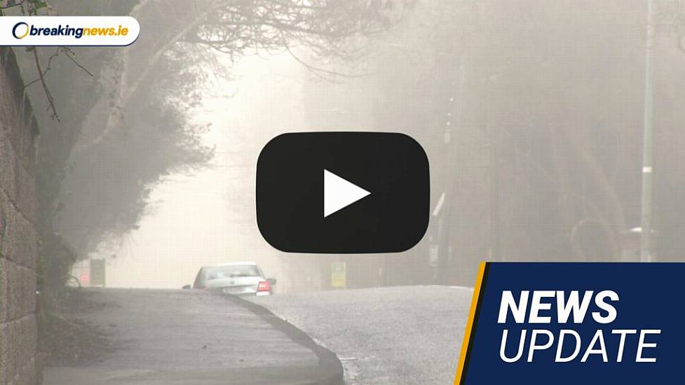 Video: Dowdall Gives Evidence In Hutch Trial; Met Éireann Issues Freezing Fog Warning