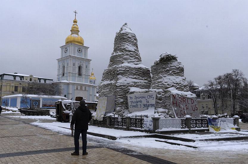 Russian Drone Strikes Damage Five Buildings In Ukraine Capital