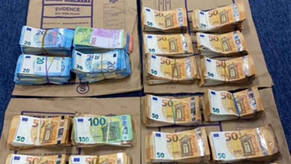 Gardaí Seize €94,400 In Cash Following Dublin Search