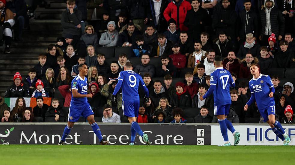 Leicester Brush Aside Mk Dons To Book Spot In Carabao Cup Quarter-Finals