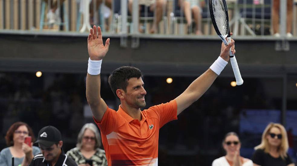 Novak Djokovic Starts Singles Season With Win Over Constant Lestienne