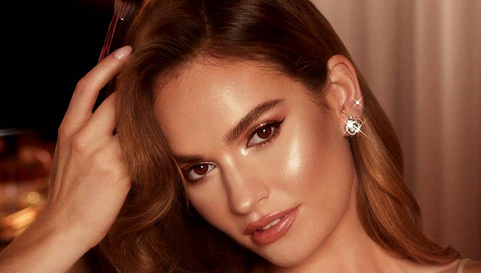 Lily James Stars In Glamorous New Beauty Campaign