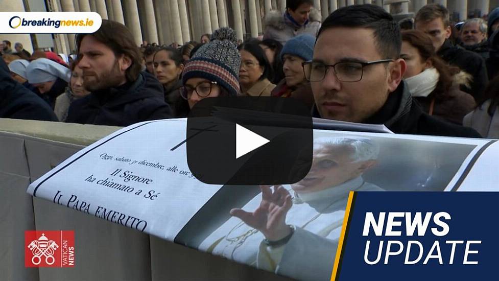 Video: Pope Benedict Funeral; Bus Driver Dies In Westmeath Crash