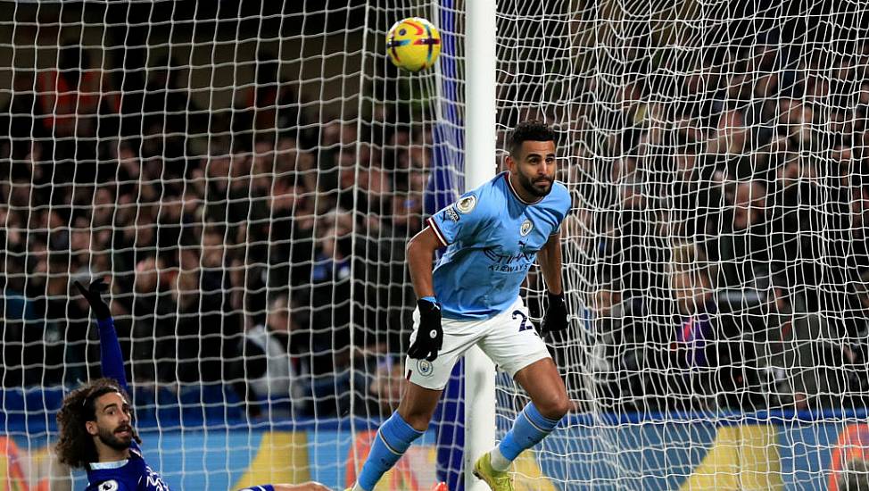 Riyad Mahrez Nets Winner As Man City Beat Chelsea To Cut Gap To Leaders Arsenal