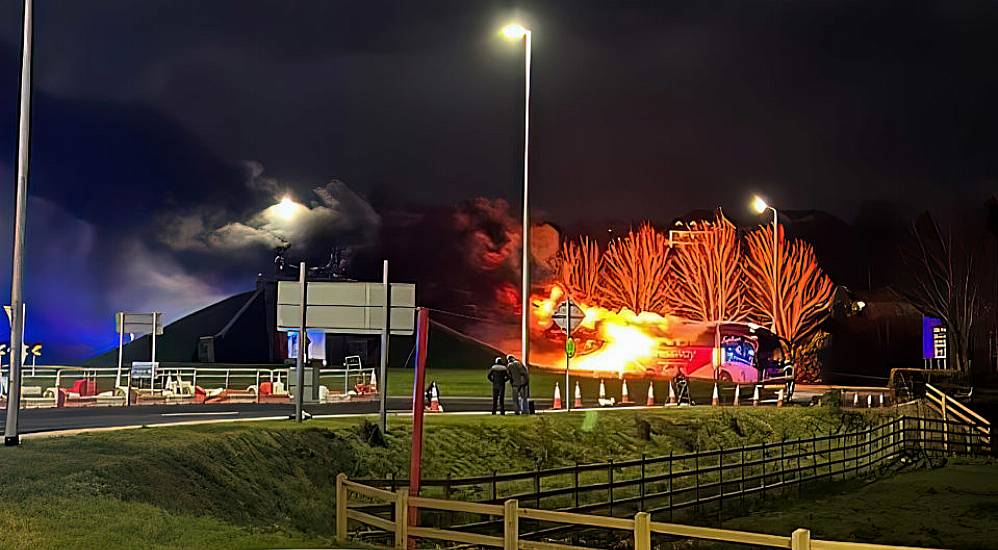 Passengers Evacuated As Bus Éireann Coach Bursts Into Flames In Co Donegal