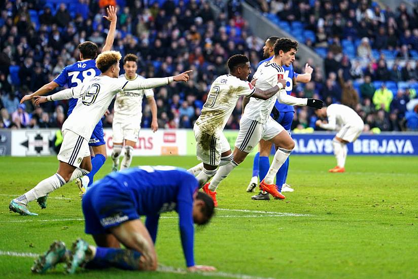 Teenager Sonny Perkins Saves Leeds With Dramatic Late Equaliser At Cardiff