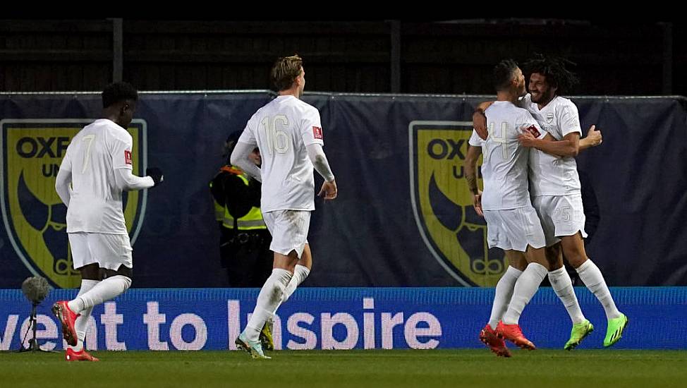 Arsenal Set Up Fa Cup Clash At Manchester City With Win Over Oxford