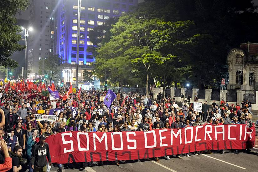 Thousands Of Brazilians Join Rallies To Condemn Congress Rioters