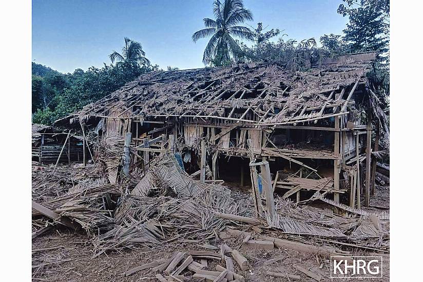 Five Killed As Air Strike Hits Churches In Myanmar