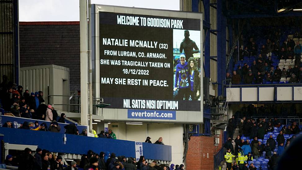 Tribute Paid To Natalie Mcnally Before Everton Game With Southampton