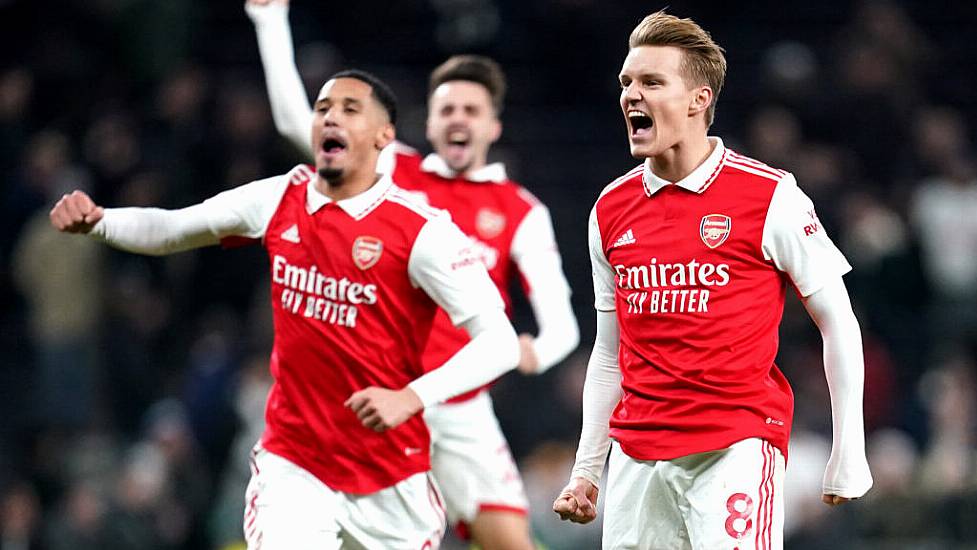 Arsenal Extend Premier League Lead To Eight Points With Win At Tottenham