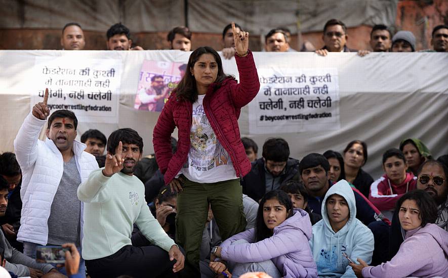 Indian Wrestlers End Protest Over Sexual Harassment Claims