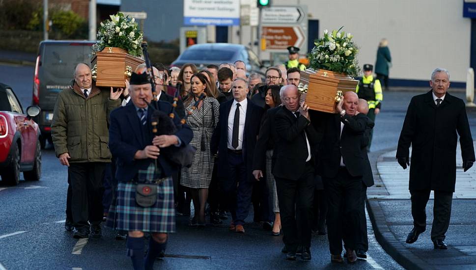 North's Political Leaders Gather For Funeral Of Mla's Parents Killed In House Fire