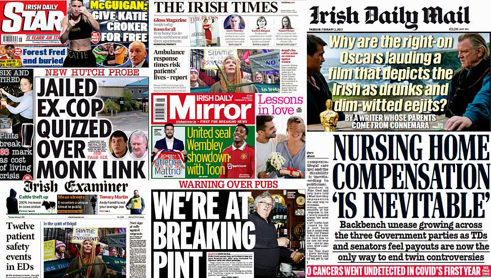 What The Papers Say: Thursday's Front Pages