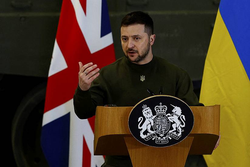 Zelenskiy In Surprise Trips To London And Paris As He Seeks More Advanced Weapons