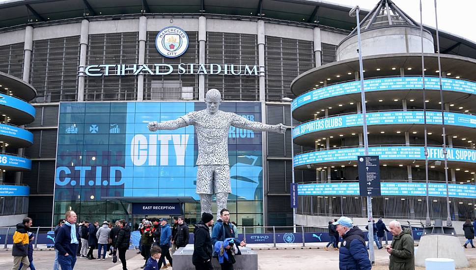 Man City Fans Drown Out Premier League Anthem With Boos Before Aston Villa Game