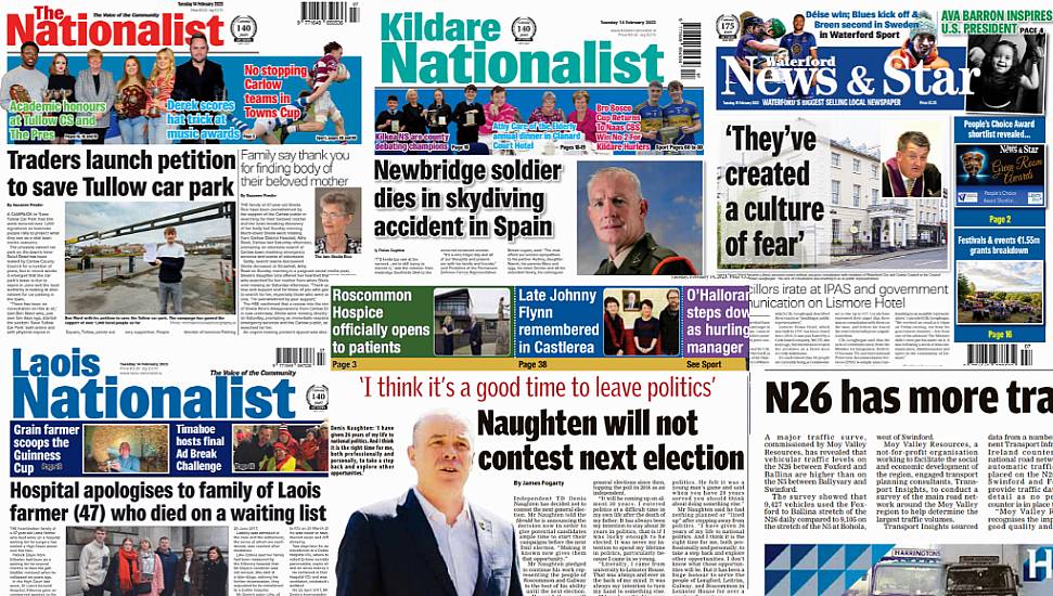 What The Papers Say: Tuesday's Regional Papers