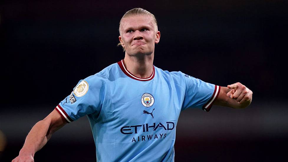 Erling Haaland Wraps Up Win As Man City Beat Arsenal To Go Top Of Premier League