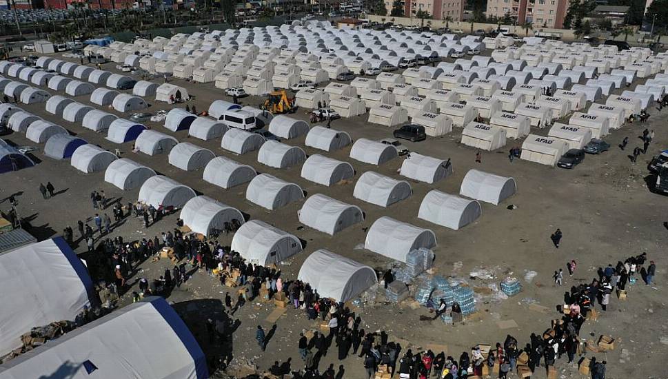 Turkish Earthquake Victims Sleeping In Trains, Tents And Greenhouses