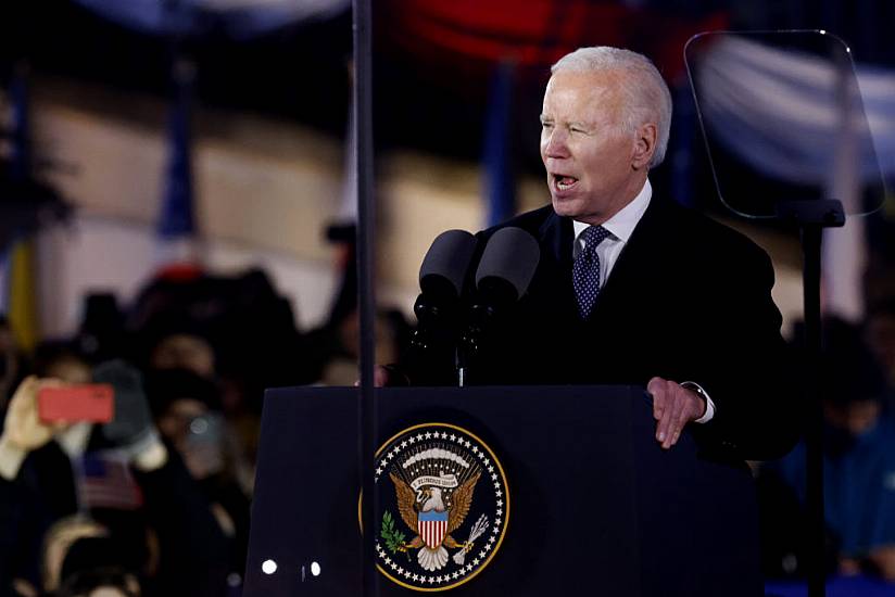 Us And Allies ‘Have Ukraine’s Back’, Joe Biden Tells Crowd In Poland