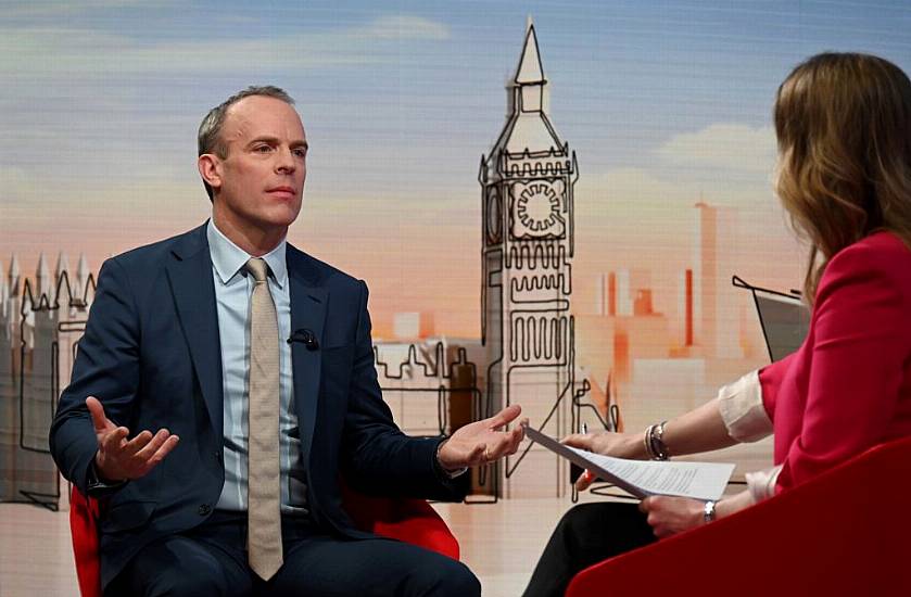 Raab Says He Will Resign From British Cabinet If Bullying Allegation Upheld