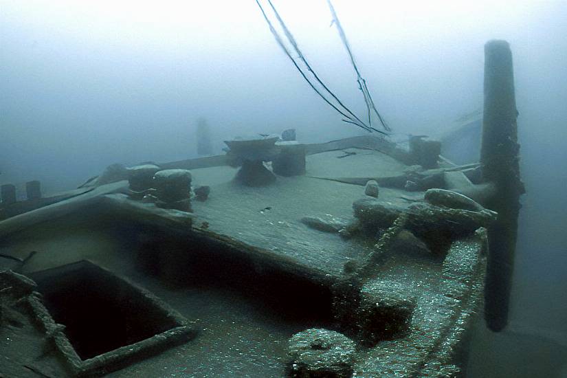 Long-Lost Cargo Vessel Revealed In Lake Huron