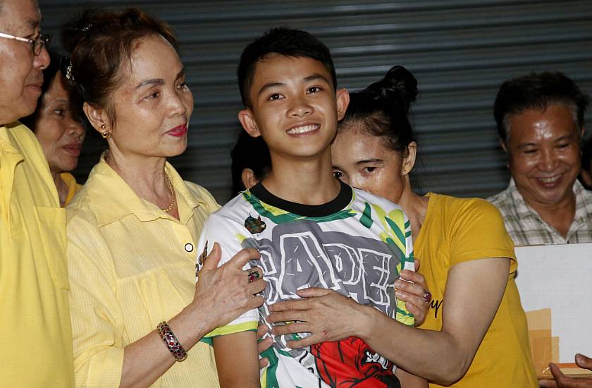 Thai Cave Boy’s Ashes Arrive Home From Uk For Final Farewell