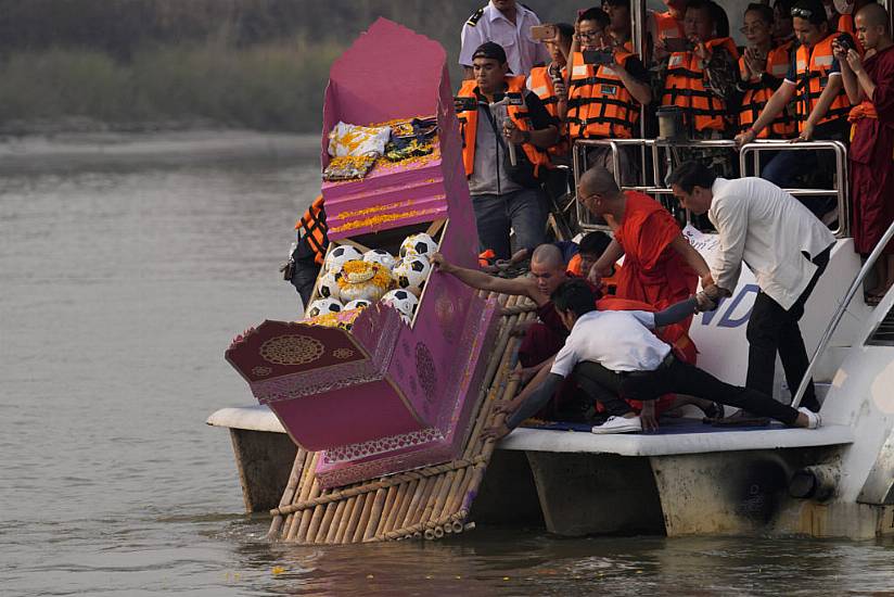 Ashes Of Thai Cave Boy Scattered On River After His Death At Football Academy