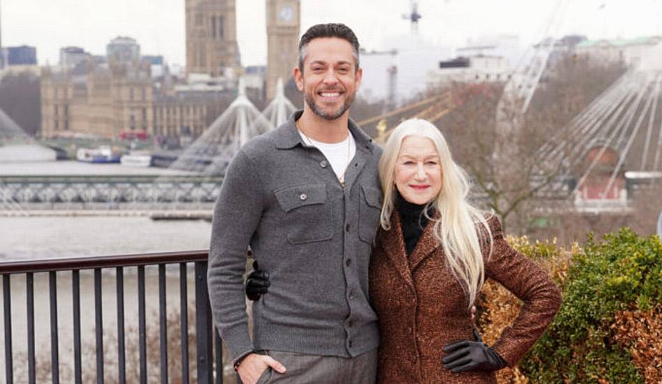 Helen Mirren Joins Co-Stars At In Shazam! Sequel Photocall