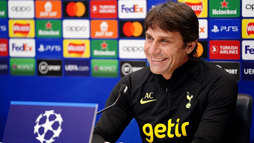 Antonio Conte Raring To Go As He Returns To Tottenham Dugout Against Ac Milan