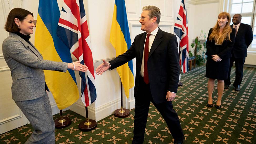 Starmer Stresses Commitment To Free Belarus In Meeting With Opposition Leader