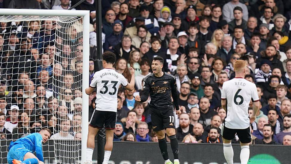 Leandro Trossard Stars As Arsenal Go Five Points Clear At Top With Win At Fulham